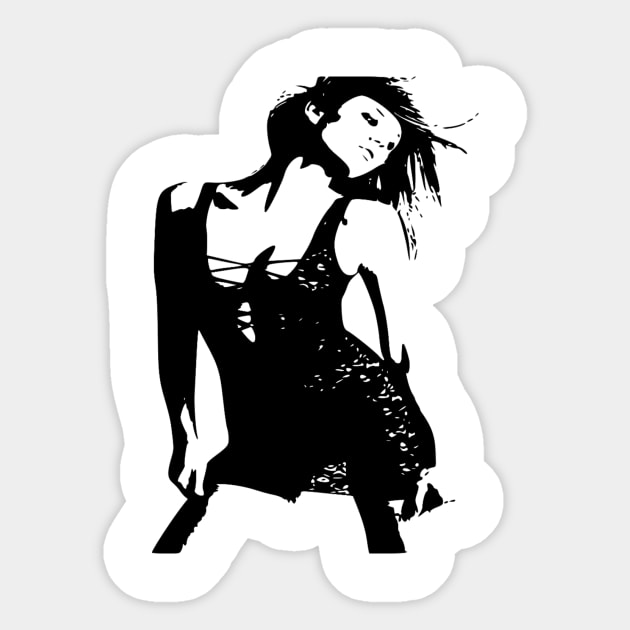 Dancing Girl Sticker by Preet28